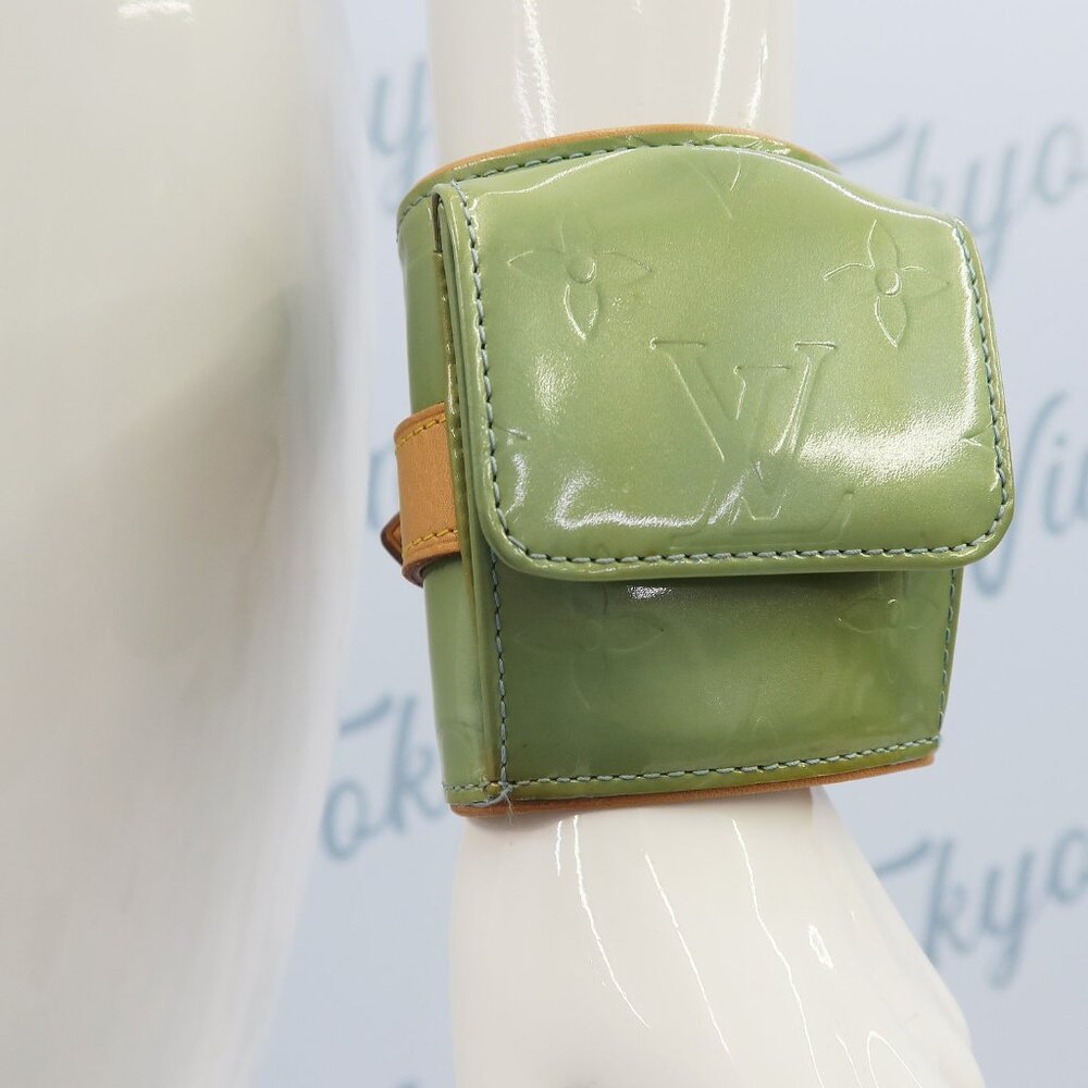 Louis Vuitton Monogram Vernis Lafayette Street Bangle Bracelet Yellow - Picture 10 of 11